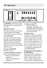 Preview for 7 page of Dimplex DF1870L Owner'S Manual