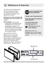 Preview for 113 page of Dimplex DF2550-EU Owner'S Manual