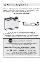 Preview for 3 page of Dimplex DF2624L Owner'S Manual