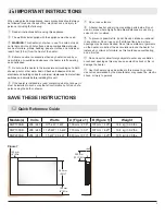 Предварительный просмотр 3 страницы Dimplex DGP1000-B Owner'S Manual