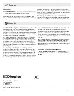 Предварительный просмотр 12 страницы Dimplex DGP1000-B Owner'S Manual