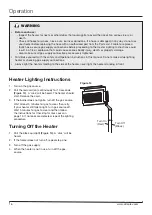 Предварительный просмотр 16 страницы Dimplex DGR32WNG Installation And User Manual