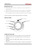 Предварительный просмотр 6 страницы Dimplex DHCER20 Instruction Manual