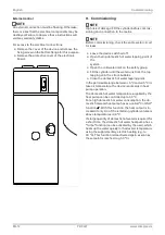 Предварительный просмотр 32 страницы Dimplex DHW 250P Installation And Operating Instructions Manual