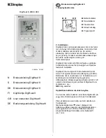 Preview for 1 page of Dimplex DigiHeat 8 User Instruction