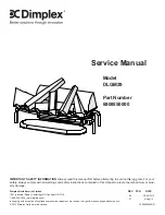 Dimplex DLGM29 Service Manual предпросмотр