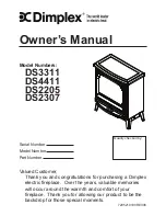 Dimplex DS2205 Owner'S Manual preview