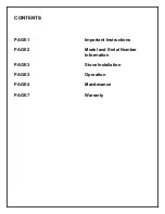 Preview for 2 page of Dimplex DS5804 Practical User'S Manual