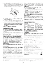 Предварительный просмотр 2 страницы Dimplex DTR 350 C Installation And Operating Instructions