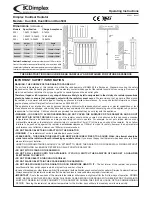 Предварительный просмотр 2 страницы Dimplex DuoHeat Duo300i Operating Instructions