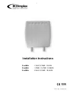 Dimplex DuoHeat Duo300N Installation Instructions Manual предпросмотр