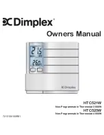 Dimplex DWT431W Owner'S Manual preview