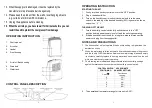 Preview for 2 page of Dimplex DXDH10IR Installation And Operating Instructions