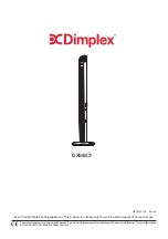 Dimplex DXMBCF Quick Start Manual preview