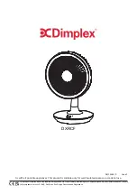 Dimplex DXRCF Manual preview