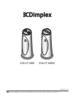 Предварительный просмотр 1 страницы Dimplex DXUCTW2B Manual