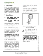 Preview for 15 page of Dimplex ECSd125-580 Installation And User Instructions Manual