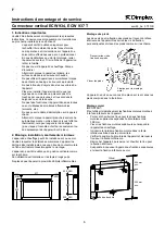 Предварительный просмотр 6 страницы Dimplex ECW 934 Instructions For Installation And Use Manual