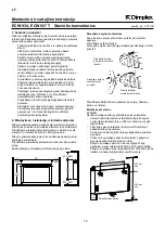 Предварительный просмотр 16 страницы Dimplex ECW 934 Instructions For Installation And Use Manual