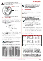 Preview for 10 page of Dimplex EDL200UK-630RF Installation And User Instructions Manual