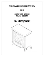 Dimplex ELECTRALOG CS3311 Parts And Service Manual предпросмотр