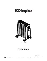 Предварительный просмотр 1 страницы Dimplex EVORAD2E Instructions