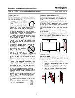 Предварительный просмотр 4 страницы Dimplex FPE H Mounting And Operating Instructions