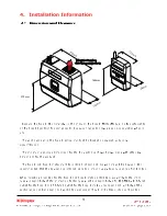 Preview for 16 page of Dimplex Free-E Installation Manual