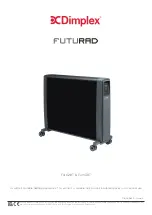 Предварительный просмотр 1 страницы Dimplex FutuRad FutG2BT Manual