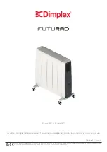 Dimplex FutuRad FutM2BT Manual предпросмотр