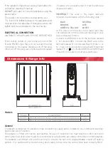 Предварительный просмотр 3 страницы Dimplex FutuRad FutM2TSTi Manual