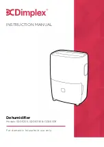 Dimplex GDDE25E Instruction Manual предпросмотр