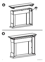 Preview for 4 page of Dimplex GDS28L8-1924SK Assembly Instructions