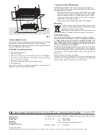 Предварительный просмотр 2 страницы Dimplex HAW1000N Installation And Operating Instructions