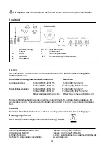 Preview for 4 page of Dimplex HD 701 AM Installation And Operating Instructions Manual