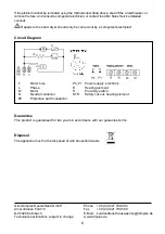 Preview for 8 page of Dimplex HD 701 AM Installation And Operating Instructions Manual