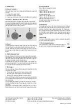 Предварительный просмотр 2 страницы Dimplex HL 185 T Installation And Operating Instructions