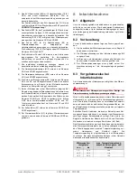 Preview for 9 page of Dimplex I 22TU Installation And Operating Instructions Manual