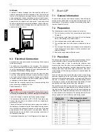 Preview for 20 page of Dimplex LA 11AS Installation And Operating Instructions Manual