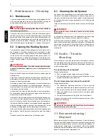 Preview for 20 page of Dimplex LA 11K Installation And Operating Instructions Manual