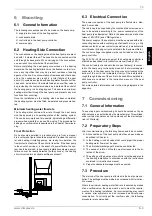 Preview for 17 page of Dimplex LA 11MS Installation And Operating Instructions Manual