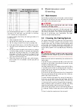 Preview for 21 page of Dimplex LA 11MSR Installation And Operating Instructions Manual