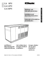 Preview for 1 page of Dimplex LA 12 PS Installation And Operating Instructions Manual