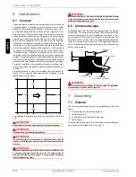 Preview for 22 page of Dimplex LA 12S-TU Installation And Operating Instructions Manual