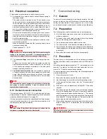 Preview for 22 page of Dimplex LA 22TBS Installation And Operating Instructions Manual