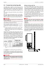 Preview for 20 page of Dimplex LA 25TU-2 Installation And Operating Instruction