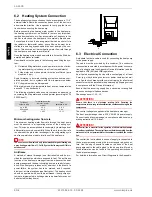 Preview for 18 page of Dimplex LA 26HS Installation And Operating Instructions Manual