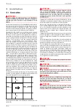 Preview for 36 page of Dimplex LA 33TBS Installation And Operating Instructions Manual