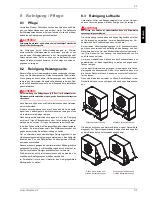 Preview for 9 page of Dimplex LA 40AS Installation And Operating Instructions Manual