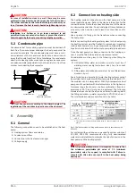 Preview for 8 page of Dimplex LA 60S-TU Installation And Operating Instruction